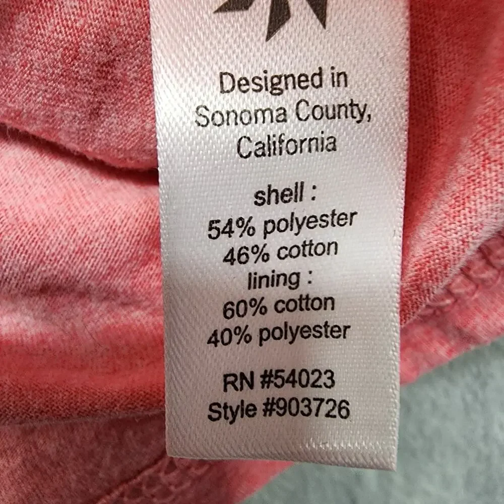 Athleta Dress Womens S Pink Burnout Vyasa Sleeveless Double Layer Tie Waist Airy
